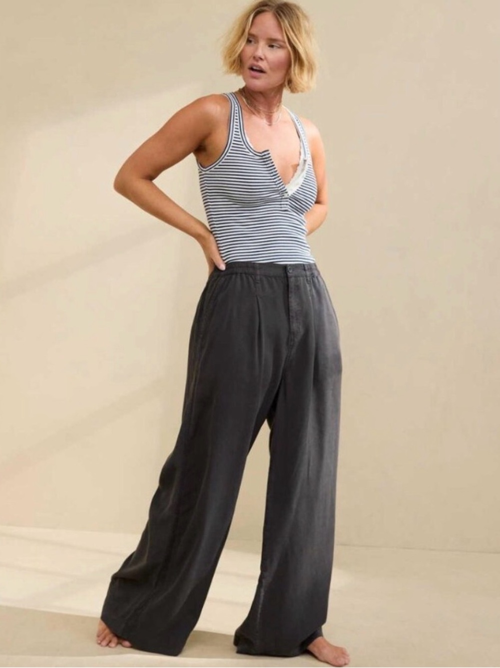 Aerie Wide Leg Pant